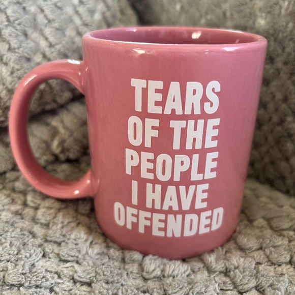 Tears Of The People I Have Offended Mug Kirill Was Here Coffee Pink White Tea - Picture 1 of 6